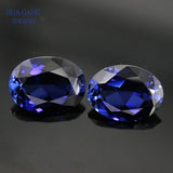 Natural Bottom Corundum Sapphire Gems Stone 2x3~15x20mm Oval