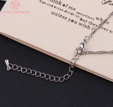 4PCS 45.5CM 24K Plated Finished Necklace Chains