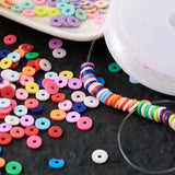 Polymer Clay Spacer Beads Kit for Jewelry Making DIY