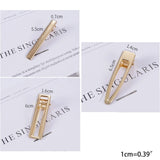34PCS Hair Pin Jewelry Casting Mold DIY Hair Clip Silicone Resin Molds