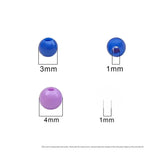 34mm Acrylic Round Beads DIY Bracelet Jewelry Accessories