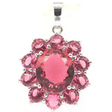Stunning Pink Tourmaline Pendant for Sister