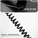 Tactical Retractable Spring Elastic Rope Anti-lost Keychain Lanyards
