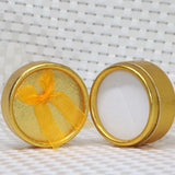 Gold Color Jewelry Boxes for Rings Earrings Pendant Pins Accessories