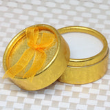Gold Color Jewelry Boxes for Rings Earrings Pendant Pins Accessories