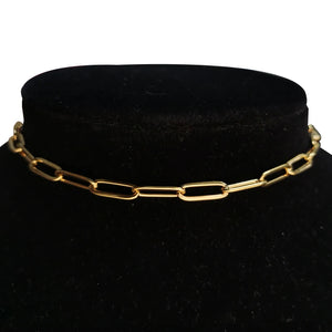 35+5cm Clavicle Chain Choker Necklaces For Women Punk Stainless Steel Neck Chain