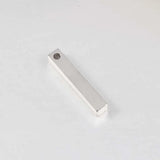 Round Angle Strip Charms 2.9mm Hole Stainless Steel Pendant 20pcs