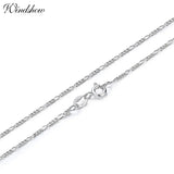 925 Silver Chain Necklace Thin 35-80cm Women Kids Jewelry