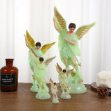 35cm St Michael Statue Church Prayer Room Decoration