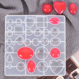 35-Piece Pendant Silicone Mold Jewelry Casting Epoxy Craft Kit