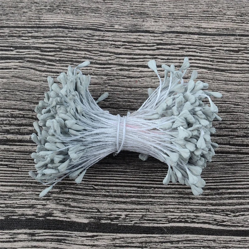 5mm Mini Artificial Rose Stamen Matte DIY Wedding Party Home Decor