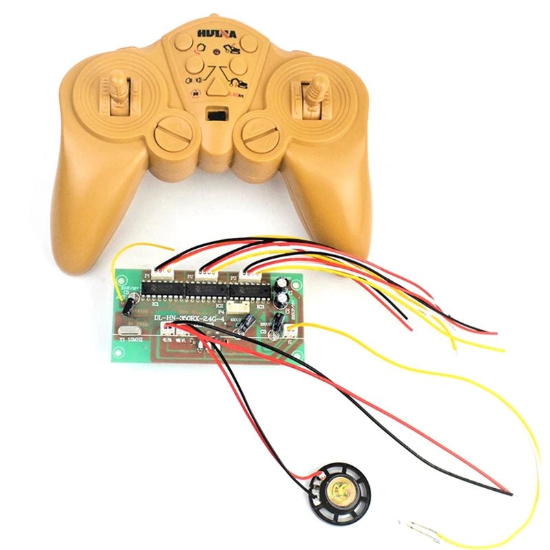 2.4G RC Remote Control System for Excavator Tank Kit with Speaker