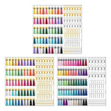 350 Pcs/Set Key Chain Rings Pendants Keychain Tassel DIY Crafts Jewelry Earrings