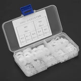 350Pcs Nylon Flat Washer Gasket Spacer Assortment Kit