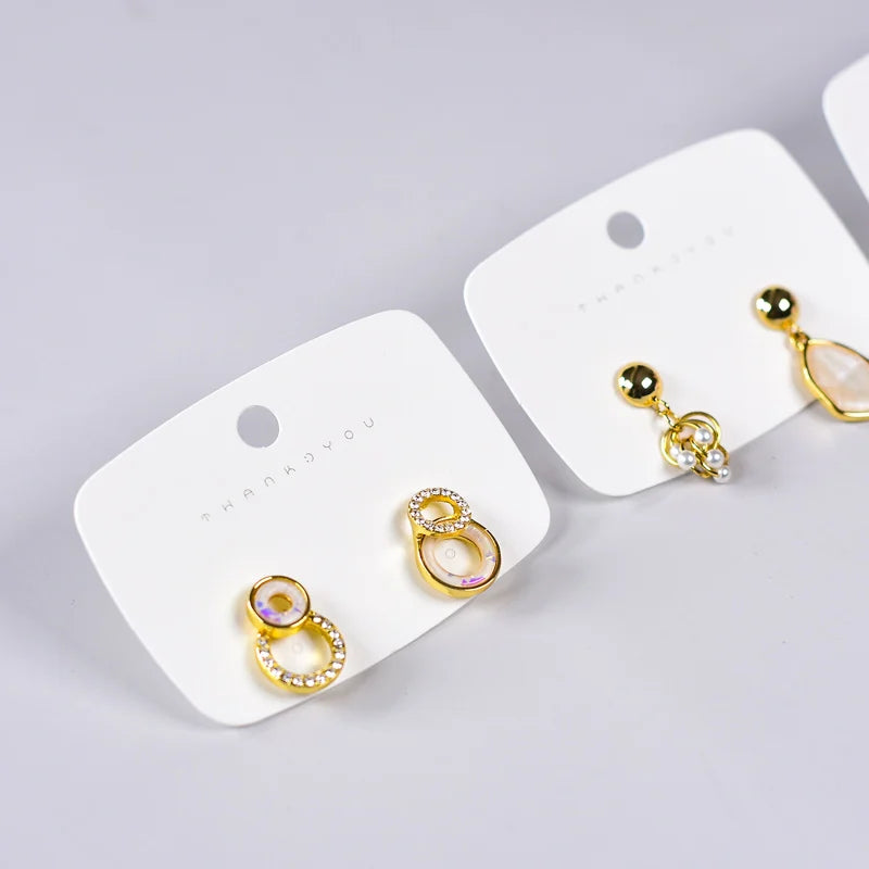 350gsm Cardboard Earrings Display Cards DIY Accessories