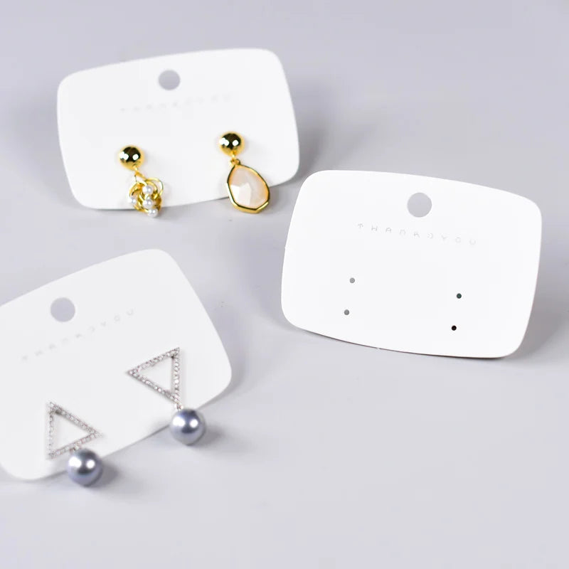 350gsm Cardboard Earrings Display Cards DIY Accessories
