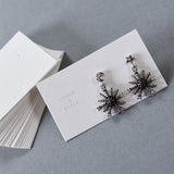 350gsm Cardboard Earrings Display Cards Holder Tags