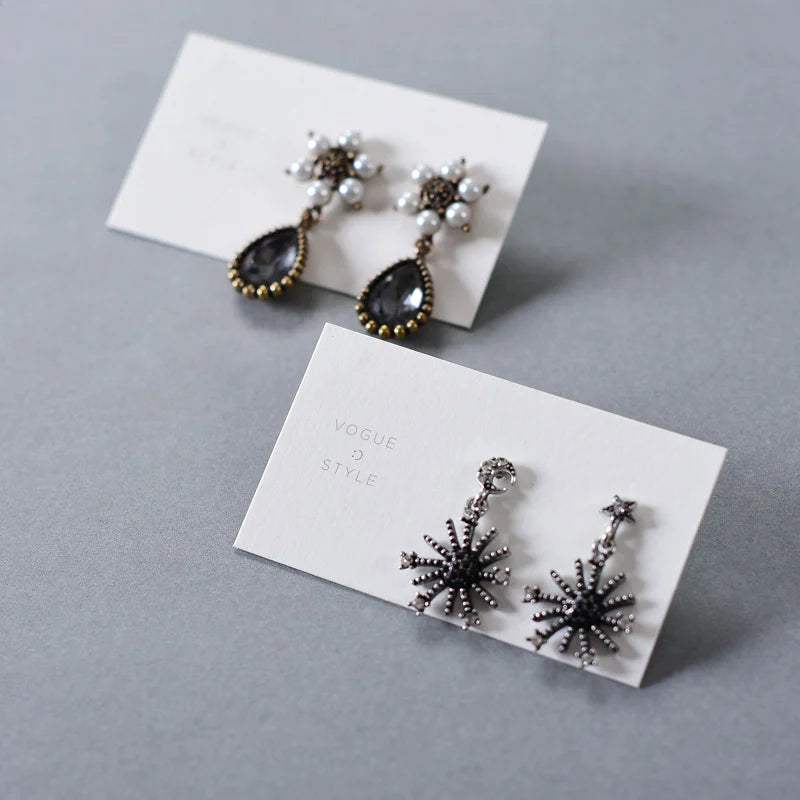 350gsm Cardboard Earrings Display Cards Holder Tags