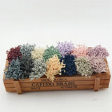 350pcs 5mm Mini Stamen Matte Flowers Wedding Party Home DIY Craft