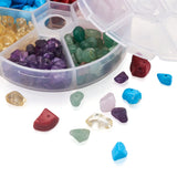 350pcs 6 Irregular Stone Beads Chip Spacer for Jewelry Making