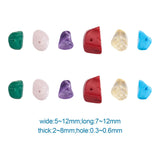 350pcs 6 Irregular Stone Beads Chip Spacer for Jewelry Making