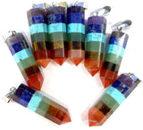 7 Chakra Layered Pendant Set for DIY Jewelry Making