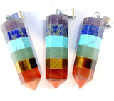 7 Chakra Layered Pendant Set for DIY Jewelry Making