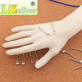 35pcs Tibetan Silver Golf Rod and Ball Charm Beads Pendants