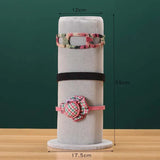 Flannel Headband Hair Hoop Frame Card Holder Jewelry Display Rack