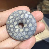 35mm Chrysanthemum Stone Bead for Pendant Making