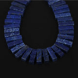 Natural Lapis Lazuli Slice Slab Beads Pendant