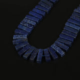 Natural Lapis Lazuli Slice Slab Beads Pendant