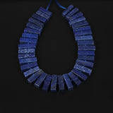 Natural Lapis Lazuli Slice Slab Beads Pendant