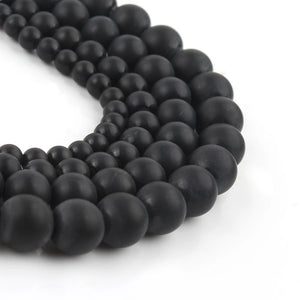 Natural Stone Round Loose Beads for Jewelry Making DIY Bracelet