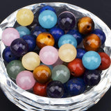 Natural Stone Round Loose Beads for Jewelry Making DIY Bracelet