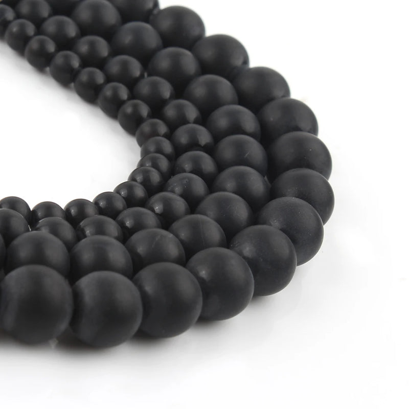 Natural Stone Round Loose Beads for Jewelry Making DIY Bracelet