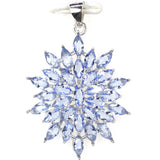 Golden Citrine Tanzanite Tourmaline 925 Silver Pendant