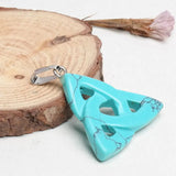 5PCS Geometric Shape Pendants for DIY Jewelry Making