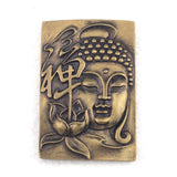 Vintage Bronze Buddhism Pendant for Jewelry Making