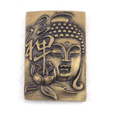 Vintage Bronze Buddhism Pendant for Jewelry Making