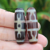 36-38mm Natural Tibet Dzi Agate Loose Beads for DIY Jewelry Making
