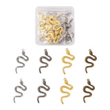 Snake Charms Tibetan Style Alloy Pendants for DIY Necklace Bracelet Making