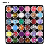 36 Colors Fluorescent Glitter Sequins Epoxy Resin Filling DIY Jewelry Making