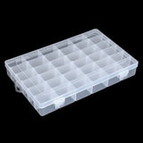 36 Grids Plastic Organizer Box Storage Container with Adjustable Dividers