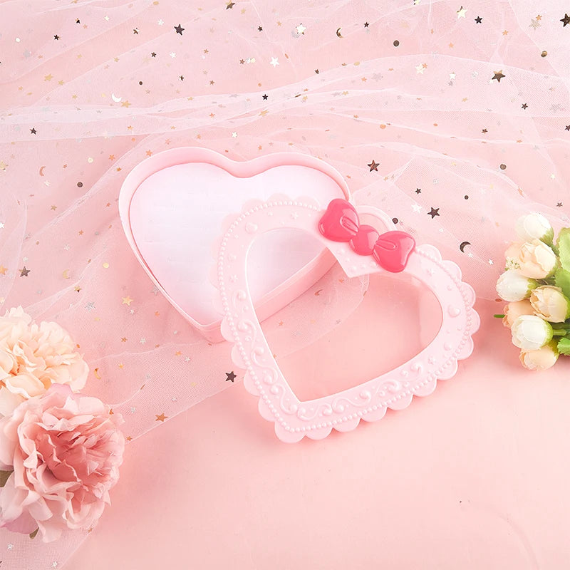 36-Hole Brooch Box Jewelry Storage Case Holder for DIY Love Heart Broo