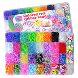 Colorful Rubber Band Bracelet Ring Kit for Kids
