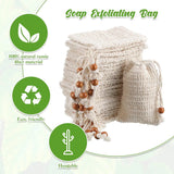 36 Pack Exfoliating Soap Bags for Bath & Shower Use