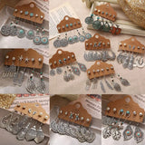 36 Pairs Vintage Drop Dangle Earrings Set For Women Girls