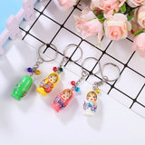 36 Pcs Birthday Party Favors Car Keychain Women Babushka Girl Car Toys Key Chain