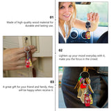 36 Pcs Birthday Party Favors Car Keychain Women Babushka Girl Car Toys Key Chain